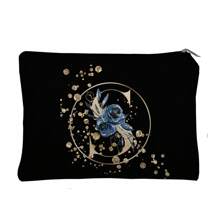 1 Pc Cosmetic Bag Makeup Bags Wallet Name Initials A-Z Letter Pattern Toiletry Organizer Pouch Wash Bag Zipper Phone Purse Pencil Pouch Clutch Bag Teacher Gifts Travel Essentials For Women Girl Gift For For Makeup Tools Makeup Brushes Storage Makeup Organizer Make Up Organizer Makeup Storage Makeup Pouch Make Up Pouch