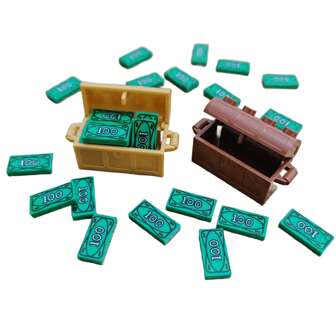 DIY Money Coins Brick Accessories: Get Creative With Building Blocks,Back To School Season