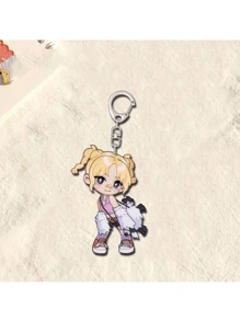 Aespa Acrylic Keychain Pendants, Backpack Hangers, School Supplies Gift For Students - Multicolor - View 8