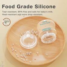 1 件玻璃奶瓶适合新生儿