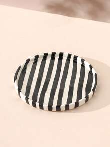 1 szt. Klasyczny ceramiczny kubek do kawy w paski i spodek, skandynawski minimalistyczny kubek w stylu retro, odpowiedni do latte, kawy, matchy, herbaty, kawy arabskiej, duża pojemność amerykańskiego kubka do kawy, świetny prezent dla przyjaciół i rodziny