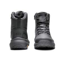Men's Military Tactical Boot Lightweight Comfortable Boots For Work All Day Side Zipper Motorcycle Combat Hiking Boots 8 Inches Metrostrike - Grey - View 6