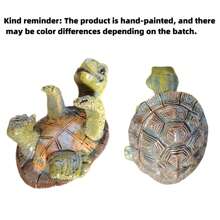 1 pièce Figurine de tortue, un cadeau de fête des mères/pères significatif représentant la longévité et la santé