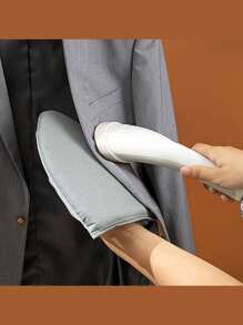 Portable Mini Ironing Board, High Temperature Resistant Sponge Handheld Steam Pad, Small And Portable Clothing Ironing Pad, Easily Solve Wrinkles, Mini Ironing Board, Hanging Ironing Machine, No Electricity Required, A Must-Have For Apartments And Home Travel, Compact And Foldable Design, With Sponge Pad, Quickly Touch Up Clothes.