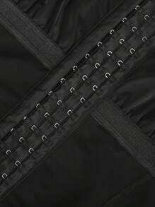 1 件女士哥伦比亚塑身衣、塑身紧身衣、瘦身连身裤、提臀塑身短裤、收腹、腹部塑身腰部塑身衣、连身裤、胸围和紧身裤，适合各种场合 - 黑色 - 查看 7