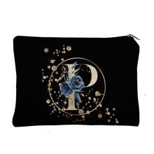 1 Pc Cosmetic Bag Makeup Bags Wallet Name Initials A-Z Letter Pattern Toiletry Organizer Pouch Wash Bag Zipper Phone Purse Pencil Pouch Clutch Bag Teacher Gifts Travel Essentials For Women Girl Gift For For Makeup Tools Makeup Brushes Storage Makeup Organizer Make Up Organizer Makeup Storage Makeup Pouch Make Up Pouch
