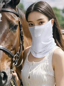 GOLOVEJOY 1 件装运动轻质面罩，高尔夫/马术/骑行，透气，速干，男女适用，夏季 - 彩色 - 查看 2