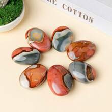 1PC Natural Ocean Jasper Crystal Palm Stone For Mind Divination Healing Finger Massage Energy Feng Shui Yoga Home Decor - Play With Ocean Jasper - View 3