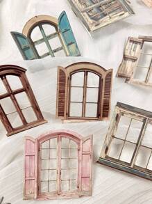 10pcs/Pack Vintage Window Stickers, For Crafts, Scrapbooking, Card Making, Planners, DIY Decorations,School Supplies,Back To School - Multicolor - View 11