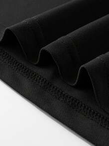 Men's Casual POLO Shirt, Lustrous Fabric, Versatile Everyday Wear, Breathable & Quick Dry Top For Spring/Summer