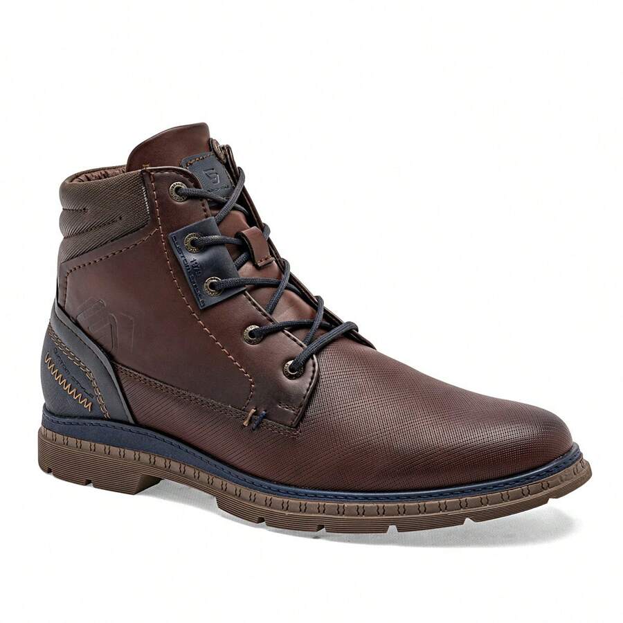 bota para hombre color cafe - Café integral - Ver 1