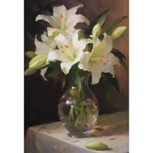1pc Vintage Floral Still Life Posters Flowers In A Vase Camellia Cherry Blossom Wall Arts Picture For Living Room Home Decor No Frame