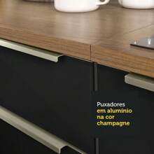 MADESA Baker's Racks - Brown and Black - View 8