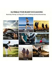 Gradient Color UV Protection Cooling Arm Sleeves For Outdoor, Fashionable Gradient Color, Suitable For Driving, Fishing, Cycling, Golf And Other Outdoor Activities, Unisex, Provide A Refreshing Feel - Multicolor - View 5