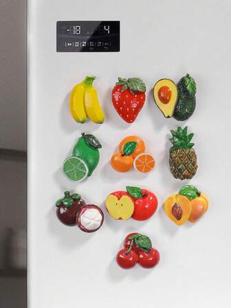 1pc Fruit Fridge Magnet, Personalized Magnetic Hanging Decor For Home, Bedroom, Best Birthday Gift
