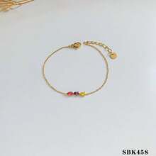 1 pièce Bracelet minimaliste de style Ins en acier inoxydable de haute qualité pour femmes, plaqué or 18 carats, convient pour les sorties, les fêtes et le travail