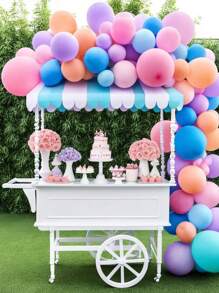 Set de arco de corona de globos de colores del arcoíris, 62/107, adecuado para fiestas de primavera y verano, fiestas de cumpleaños, bodas, decoraciones de aniversario, decoraciones de globos para el Día de la Madre, decoraciones de despedida de soltera, decoraciones interiores y exteriores, decoraciones de fiesta, regalos, decoraciones de graduación, decoraciones de cumpleaños