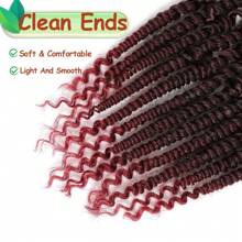 Passion Twist Hair 10 Inch Water Wave Crochet Hair Black Passion Twist Crochet Hair For Women Crochet Braids Hair Extensions