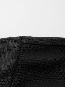Men's Casual POLO Shirt, Lustrous Fabric, Versatile Everyday Wear, Breathable & Quick Dry Top For Spring/Summer