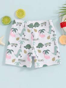 Baby Boys Swim Shorts Trunks Toddler Swim Shorts Swimsuits Infant Boys Bathing Suit Swimsuit Toddler Boy Swimwear - 淺粉色 - 查看 3