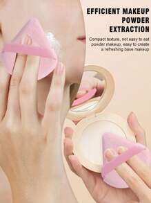 5pcs/10pcs/15pcs/25pcs/30pcs/40pcs/50pcs Professional Makeup Sponge Set, Suitable For Cream And Powder Products. Double-Sided Material Design (Velvet Surface) + Puff Accessories. Three-In-One Function (Concealer/Loose Powder/Foundation). Latex-Free, Low-Irritation Material. Travel Makeup Tool Set, Comes With Storage Bag, Skin-Friendly Material, Suitable For Beginners/Teenagers, Can Be Used For Makeup, Home Decor, Vanity, Travel, Bedroom, Etc. Keywords: Makeup Sponge, Puff, Makeup Sponge, Powder Puff, Makeup Sponge - 彩色 - 查看 3