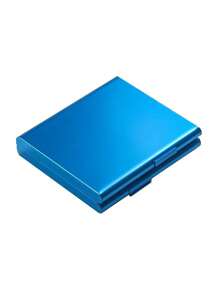 1 Pc Aluminum Slim Folio Cigarette Case Clip For 20 Cigarettes Creative Gold Cigarette Case Gift For Men