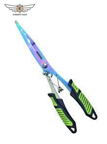 ALMIGHTY EAGLE 1pc ALMIGHTY EAGLE Portable Multi-Tool Pliers Stainless Steel Multi-Function Fish Pliers, Fish Hook Remover, Wire Cutter, Lead Press - Including Storage Bag And Lanyard, Good Helper For Fishing