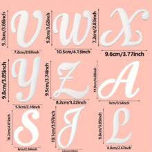 Decorative Lettering For Alphabet Letters Number Decor Letter Charms Accessories Accessories Beach Vacation Camping