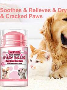 40g, Cats And Dogs Clean Hands Footprints Anti-Dry Crack PAWS, Screw Rod Design Is Not Dirty Hands, Cats And Dogs Universal