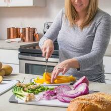 Ensemble de planches à découper pour la cuisine, planches à découper pour légumes et viandes, planches à découper robustes, planches à découper rectangulaires