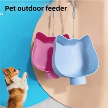 Cat Lover And Cat Mom Love/Dog Lover And Dog Mom Love Water Fountain, Leak-Proof Plastic Bowl, Portable Cat/Dog Lover Gift And Dog/Cat Mom Love Pet Water Dispenser, Battery-Free, Suitable For Outdoor Travel