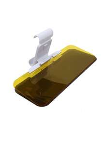 防眩光偏光汽车遮阳板延长件 - 防止杂散光、雪盲和紫外线，带有黄色色调以增强清晰度，汽车旅行遮阳板收纳整理器 - 彩色 - 查看 11