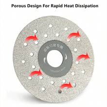 100mm Stone Cutting Disc, Specialized For Porcelain Slabs, 45 Degree Chamfering, Edge Grinding Wheel For Angle Grinder, Suitable For Marble Grinder
