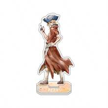 动漫 Dr.STONE SCIENCE FUTURE 亚克力立式模型板手办石上千空朝雾玄七海流水志志雄司角色扮演桌上展示礼品 - 彩色 - 查看 6