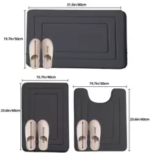 1pc Memory Foam Bath Mat Anti Fatigue Kitchen Rugs Vintage Absorbent Non Slip Cushioned Rug Stain Resistant Waterproof Long Strip Floor Mat Comfort Standing Mats Living Room Bedroom Bathroom Kitchen Sink Laundry Office Area Rug Runner Home Home Bathroom Decor Floor Carpet Outdoor Rug Door Mat Fall Decor Bathroom Accessories Back To School Entryway Decor