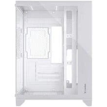 Aquario Clarity White Gaming Cabinet With Glass Sides Fortrek - trắng - Xem 4