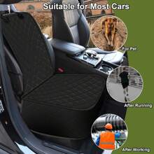 2pcs Luxury Dog Front Seat Covers - More Waterproof Front Seat Protectors, High Heat Resistant Anti-Slip Front Seat Covers, Fit For Dogs, Children, Universal Size Cat Carrier - Multicolor - View 10