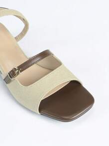 Sandalias de tacón alto para mujer, sandalias casuales de plataforma plana con punta abierta para exterior y uso casual, sandalias tipo chanclas cómodas para ir y venir a la playa