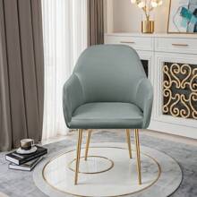 75D Wodoodporne mleczne jedwabne pokrowce na krzesła z podłokietnikami do salonu Bardzo rozciągliwe pokrowce na fotele z elastycznego spandexu przyjazne zwierzętom