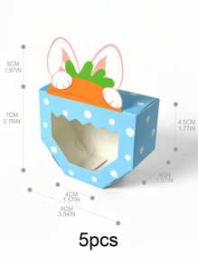 10pcs/5pcs/1pc Super Cute & Adorable Fruit Shaped Gift Boxes With Transparent Window, Creative Pineapple, Apple, Carrot Design High Quality Paper Boxes, Great For Party Gifts, Small Items Storage, Desk Decor, Room Decor, Fun Little Box, Ideal Surprise Gift, Thoughtful Choice For Stylish Parents To Spread Love & Joy, Perfect Party Decoration