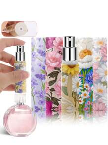 Perfume Refillable Bottle,Refillable Perfume Atomizer Bottle,Perfume Travel Spray Bottling Dispenser,Mini Portable Empty Liquid Container ,Travel Essentials ,Travel Organizer For Beach ,Summer Vacation Back To School School Supplies Holiday Camping Holiday Essentials Accessories Perfume For Women Perfume For Men