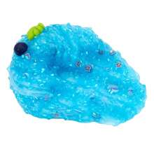 1 pieza Juego de regalo de slime con aroma a arándano crujiente y forma de cola de sirena, super suave y no pegajoso, perfecto para cumpleaños, regalos de fiestas, juguete de slime para niños