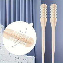 3/6 pièces - Set de Coupe-Cheveux de Nez Manuel, Coupe à 360°, Tête de Coupe Double-Tranchant, Élément Essentiel de Soins Personnels en Toute Sécurité, Sans Batterie Nécessaire, Facile à Nettoyer, Matériau en Plastique