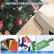 Creative Mushroom Hole Shape Punch For H Planner Disc Ring DIY Paper Cutter T-Type Puncher Manual Single Hole Punch Hand Tool - C - View 6