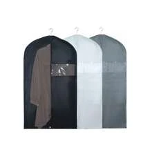 1pc Garment Bag With Transparent Window, Suitable For Hanging In Bedroom, Closet Or Home Storage Cabinet - Includes Suit Jacket, Dress And Coat Bags With Windows