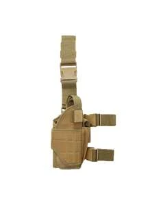 Actical 通用右大腿手枪皮套适用于露营、狩猎、战斗模拟游戏和其他户外活动 - 彩色 - 查看 4