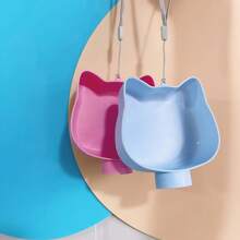 Cat Lover And Cat Mom Love/Dog Lover And Dog Mom Love Water Fountain, Leak-Proof Plastic Bowl, Portable Cat/Dog Lover Gift And Dog/Cat Mom Love Pet Water Dispenser, Battery-Free, Suitable For Outdoor Travel