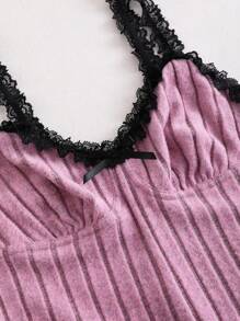 Dames romper met geplooide bandjes, nachtkleding, vakantie