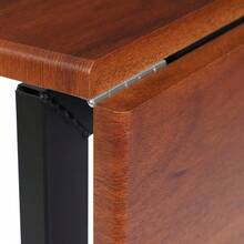 YUNRUX Folding Tables - Brown - View 8