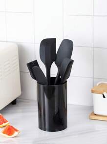1pc Kitchen Organizer Rack - Utensil Holder For Knives, Scissors & Misc Kitchen Tools, Multipurpose Storage Stand For Kitchenware - Multicolor - View 8